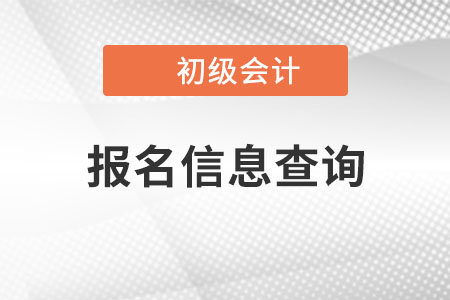 初級(jí)會(huì)計(jì)考試報(bào)名信息表忘記打印怎么辦？