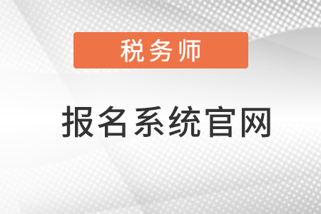 全國稅務(wù)師報(bào)名系統(tǒng)官網(wǎng)
