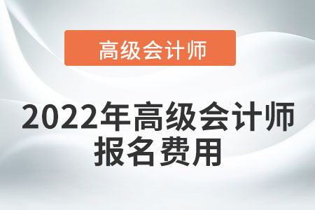 高級(jí)會(huì)計(jì)報(bào)名費(fèi)是怎樣的標(biāo)準(zhǔn)呢？