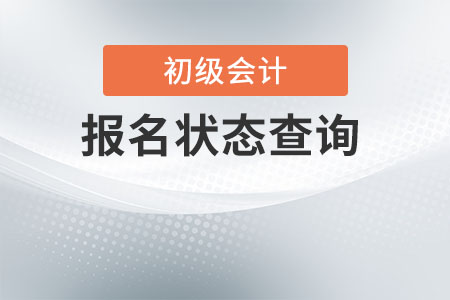 初級(jí)會(huì)計(jì)報(bào)名狀態(tài)查詢?cè)趺床椋? alt=