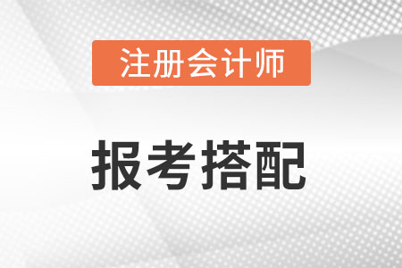 注冊(cè)會(huì)計(jì)師怎么搭配科目考試