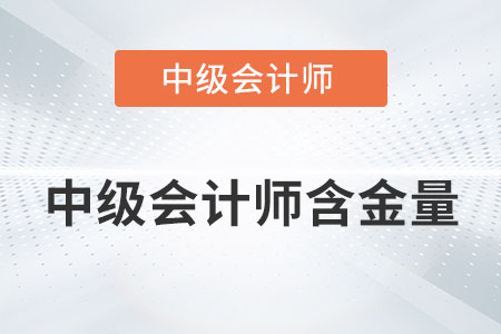 中級(jí)會(huì)計(jì)師含金量高嗎？你了解多少？