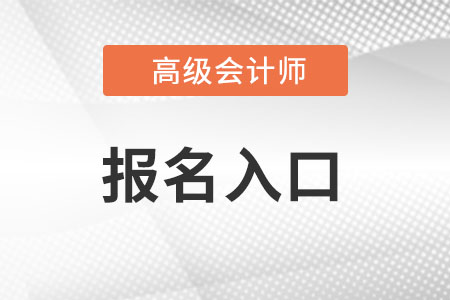 2022年高級(jí)會(huì)計(jì)師報(bào)名網(wǎng)址是什么?