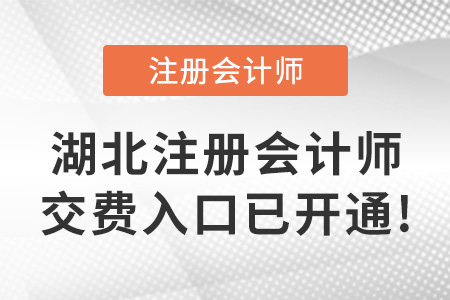 2023年湖北省孝感cpa交費開始！30日截止！