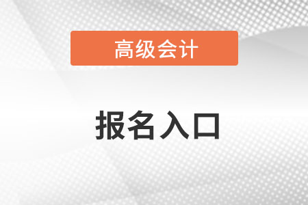 高級(jí)會(huì)計(jì)師報(bào)名入口官網(wǎng)網(wǎng)址是什么？