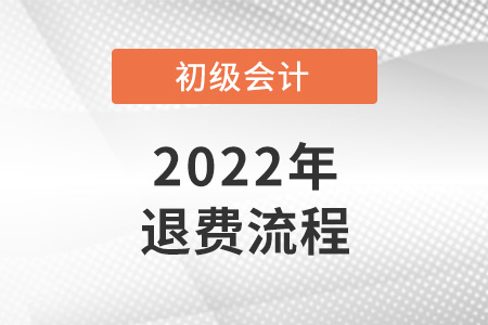 2022初級(jí)會(huì)計(jì)退費(fèi)流程公布！
