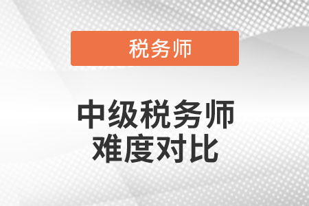 稅務(wù)師難考還是中級難考
