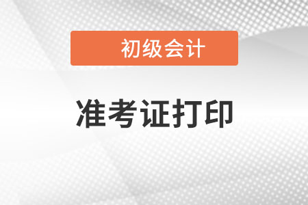 初級(jí)會(huì)計(jì)職稱(chēng)打印準(zhǔn)考證需要注意哪些事項(xiàng)？