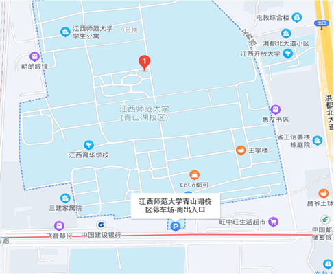 江西師范大學(xué)青山湖校區(qū)，北京西路正門(mén)旁的小門(mén)