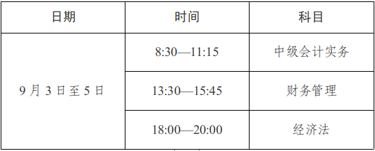 考試時(shí)間