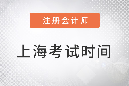 上海市盧灣區(qū)2022年注冊(cè)會(huì)計(jì)師考試時(shí)間
