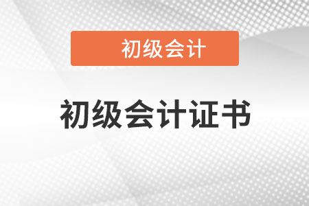 初級會計(jì)證是國家級職業(yè)資格證書嗎？