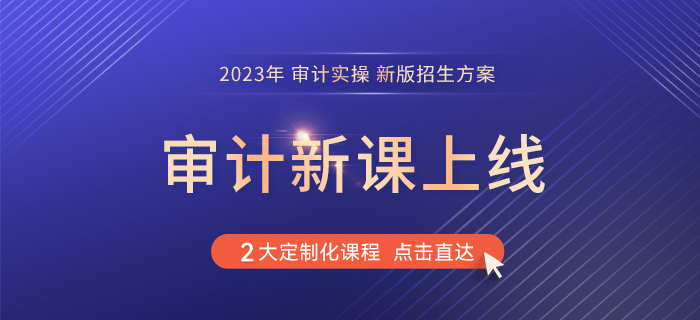 審計實操課