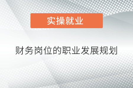 財務崗位的職業(yè)發(fā)展規(guī)劃