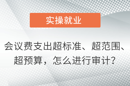 會(huì)議費(fèi)支出超標(biāo)準(zhǔn)、超范圍、超預(yù)算，怎么進(jìn)行審計(jì)？