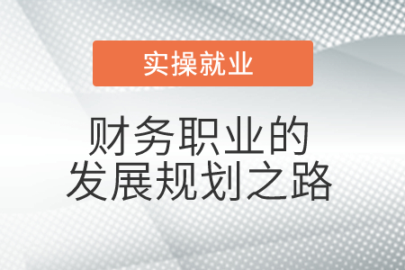 財(cái)務(wù)職業(yè)的發(fā)展規(guī)劃之路