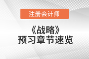 注會(huì)戰(zhàn)略預(yù)習(xí)章節(jié)速覽：第六章風(fēng)險(xiǎn)與風(fēng)險(xiǎn)管理