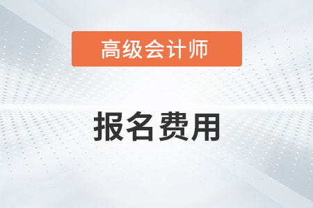 廣西2023年高級會計師考試報名費用公布