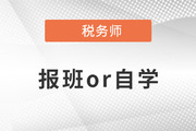 備考2023年稅務(wù)師，報班和自學(xué)哪個更適合你？
