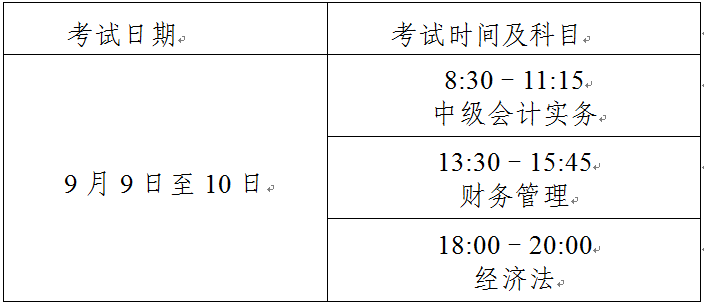 考試時(shí)間