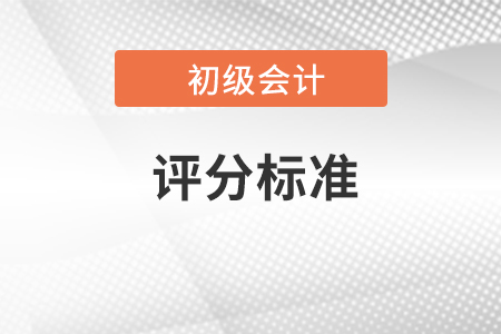 初級會計考試評分標(biāo)準(zhǔn)2023年是什么？