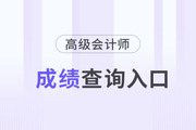 高級會計成績查詢?nèi)肟?024年查詢時間
