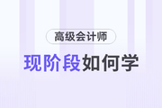 高級(jí)會(huì)計(jì)師備考已經(jīng)開(kāi)始了，現(xiàn)階段該如何學(xué)習(xí)？