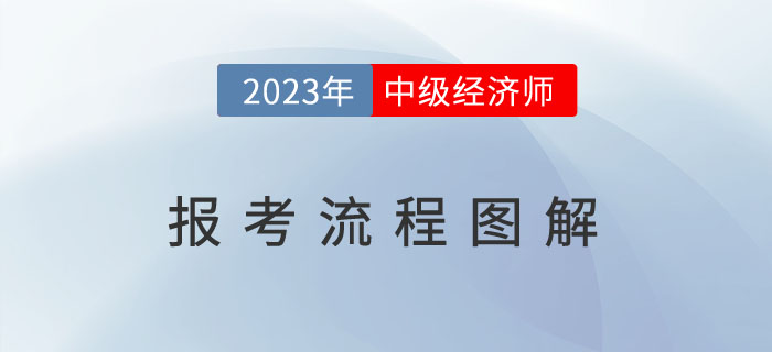 2023年中級經濟師報名流程圖解（附23年新規(guī)）