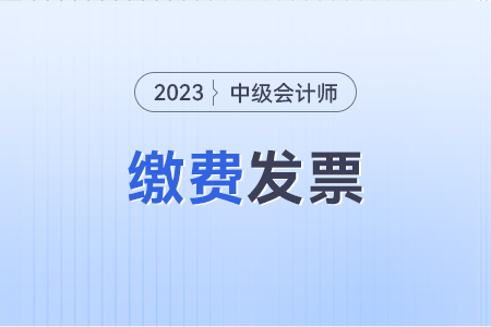 中級(jí)會(huì)計(jì)考試?yán)U費(fèi)發(fā)票怎么打?。吭谀拇蛴?？