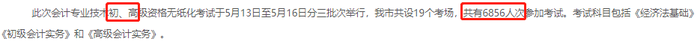 湖南岳陽初級(jí)會(huì)計(jì)報(bào)名人數(shù)