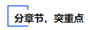 中級(jí)會(huì)計(jì)分章節(jié)、突重點(diǎn)
