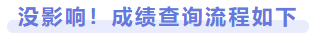 沒影響！成績(jī)查詢流程如下