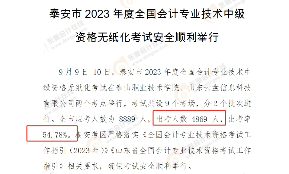 全市共542人通過全國會計(jì)專業(yè)技術(shù)中級資格考試