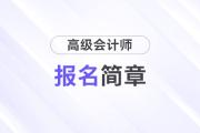 甘肅省2025年高級會計師考試報名信息發(fā)布