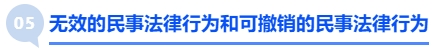 中級(jí)會(huì)計(jì)無(wú)效的民事法律行為和可撤銷的民事法律行為