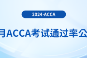2024年6月acca考試通過率公布！考生注意！