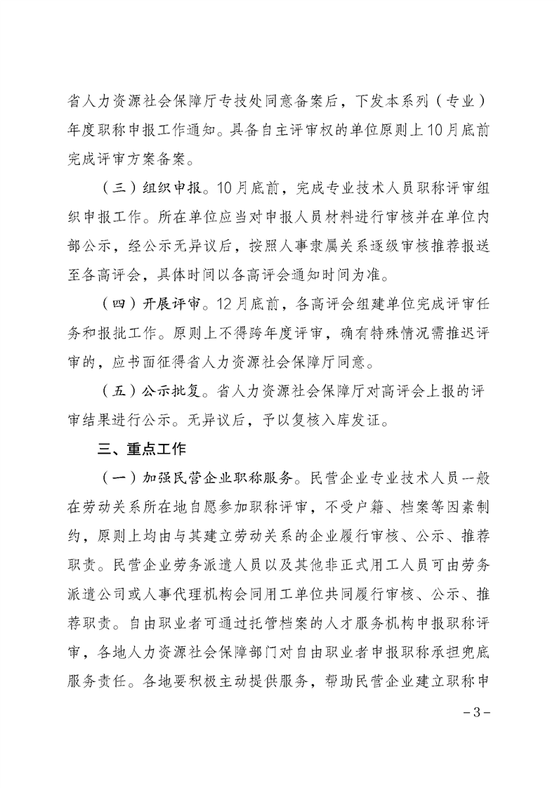 安徽省關于做好2024年度全省職稱評審工作的通知