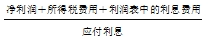 應(yīng)付利息
