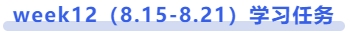中級會計week12（8.15-8.21）學(xué)習(xí)任務(wù)