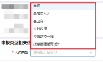 申報(bào)類型相關(guān)信息說明