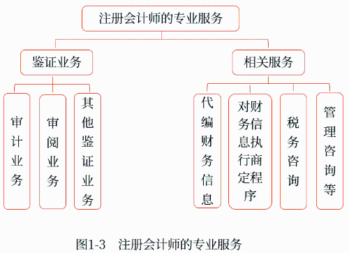 注冊會計師的專業(yè)服務(wù)