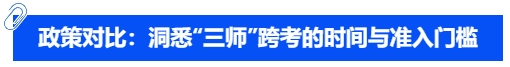 中級會計(jì)政策對比：洞悉“三師”跨考的時間與準(zhǔn)入門檻