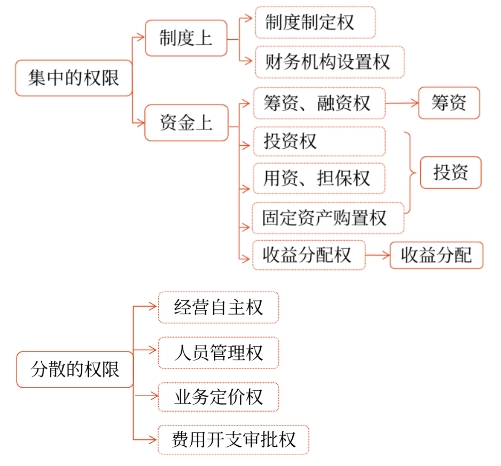 中級(jí)會(huì)計(jì)集權(quán)與分權(quán)相結(jié)合型財(cái)務(wù)管理體制的實(shí)踐