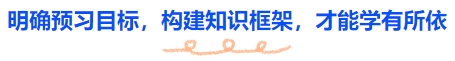 中級會計明確預習目標，構建知識框架，才能學有所依