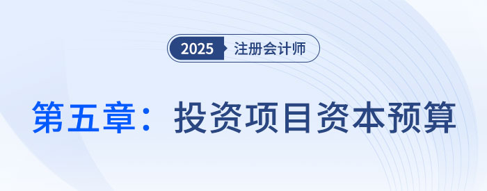 第五章投資項目資本預(yù)算_2025年CPA財管搶學記憶樹