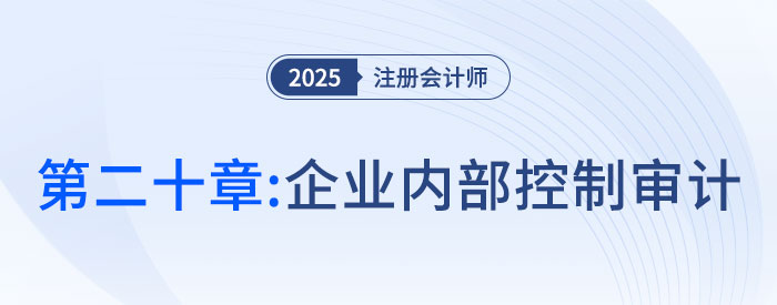 第二十章企業(yè)內(nèi)部控制審計_2025年注會審計搶學記憶樹