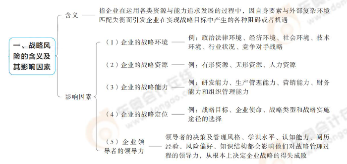 戰(zhàn)略風險的含義及其影響因素