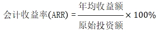 會計收益率法