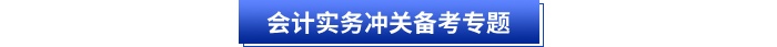 《初級(jí)會(huì)計(jì)實(shí)務(wù)》沖關(guān)備考專題