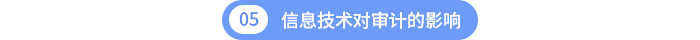 第五章信息技術(shù)對審計的影響
